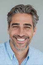 Head shoulders portrait image