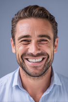 Man smiling headshot