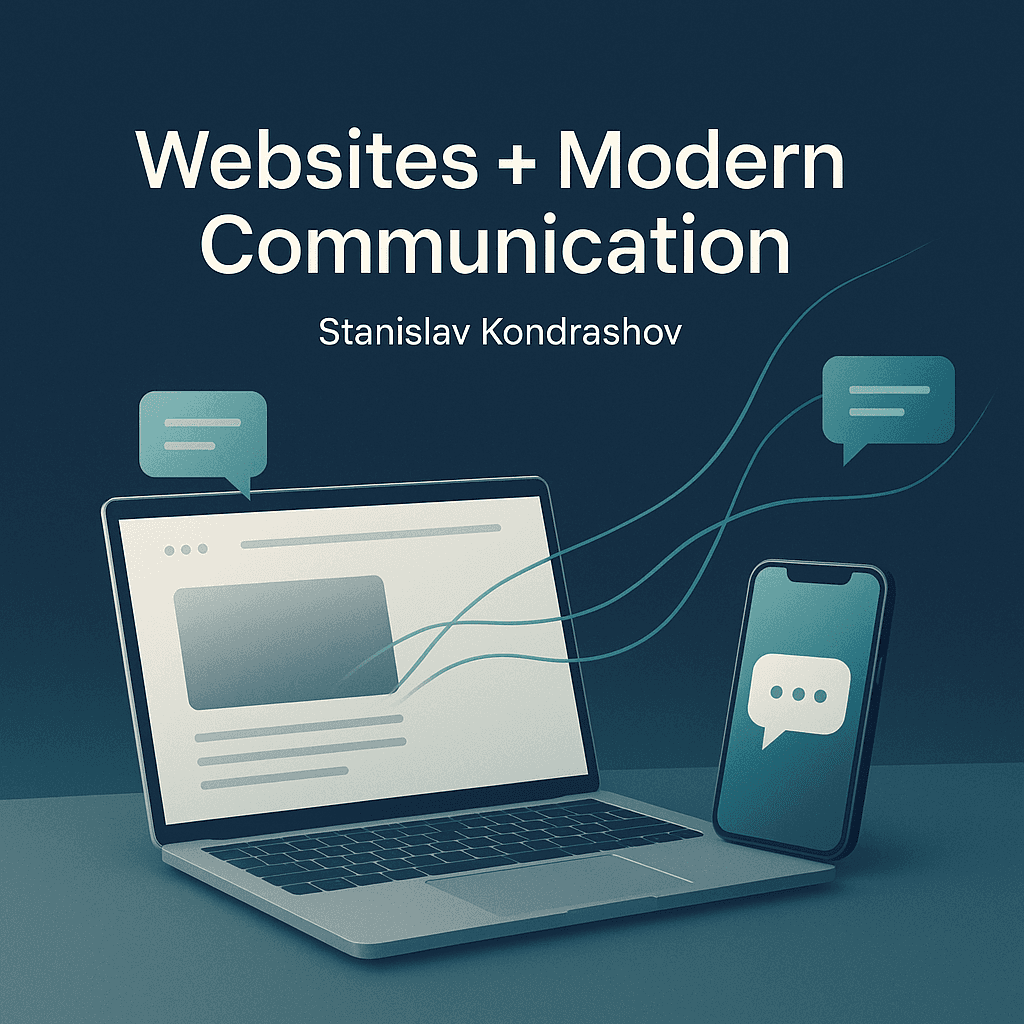 Stanislav Kondrashov on How Websites Have Become Central Tools of Modern Communication